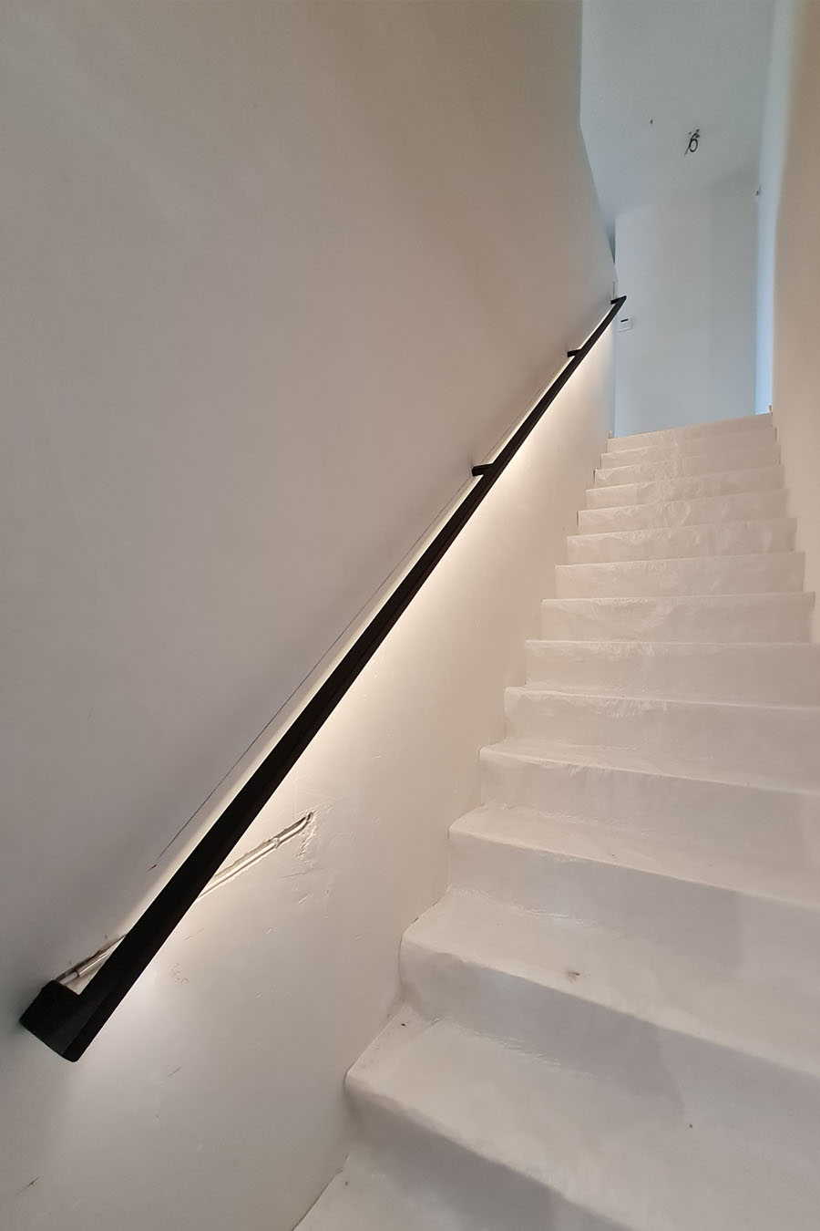 trapleuningen met LED